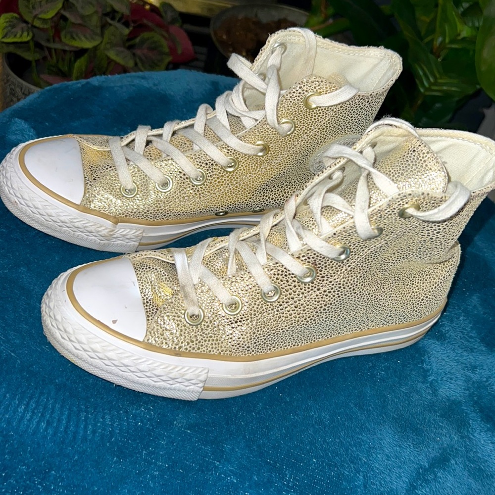 Metallic Converse